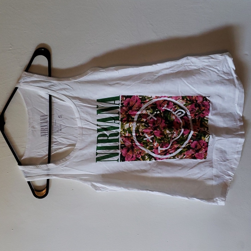 Nirvana | Floral Print Nirvana Tank | S | NWOT